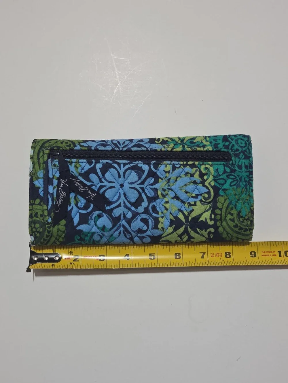 blue-green Vera Bradley wallet